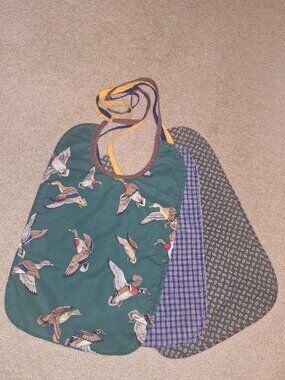 3 Large Child or Small Adult Bibs